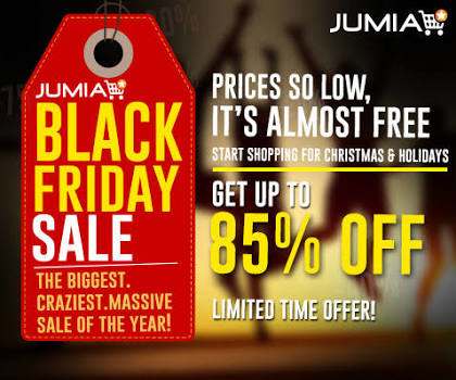 Jumia black Friday Online shopping sale