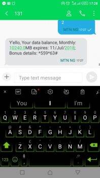 Mtn 1gb data for free- zenithtechs.com