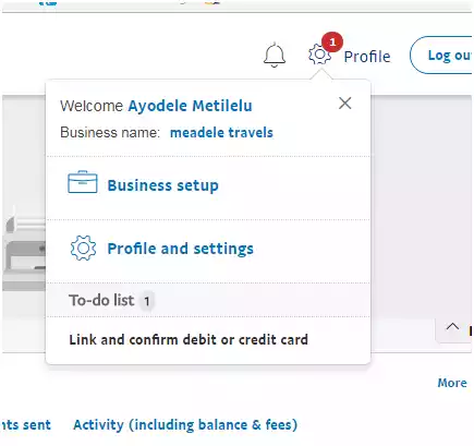 PayPal account verification millions naira 