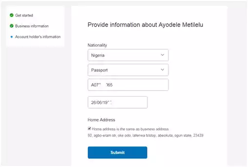 Ghana, Zambia and Nigeria PayPal without dedicated Ip address 