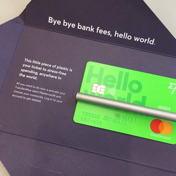 Transferwise cards