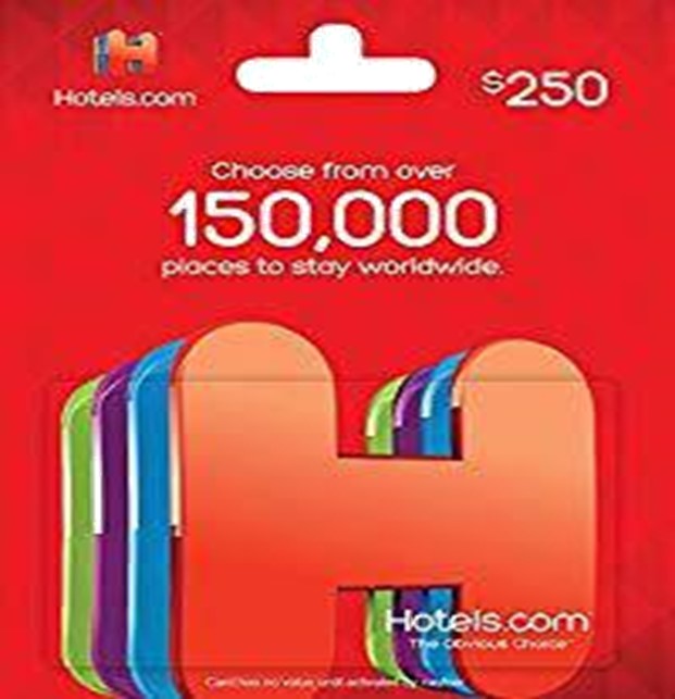 Hotel gift card