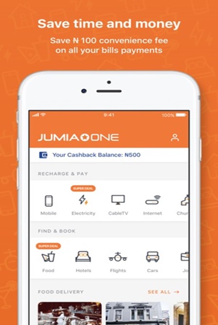 Airtime Cashback Jumia One App Review