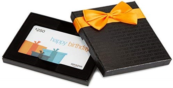 Mail gift card 