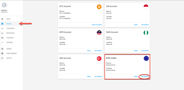Withdraw Bitcoin with Luno app