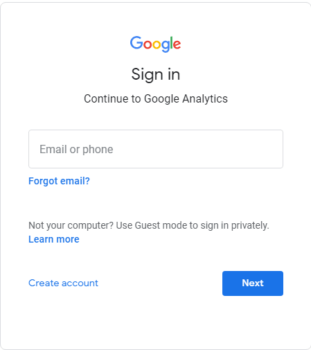 Google account sign up 