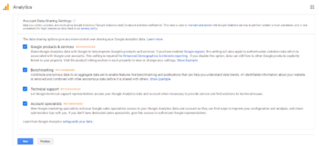 Google Analytics Stats