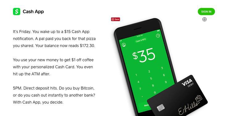 Cash for app