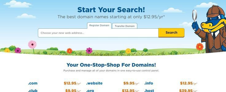 HostGator best Domain Registrars