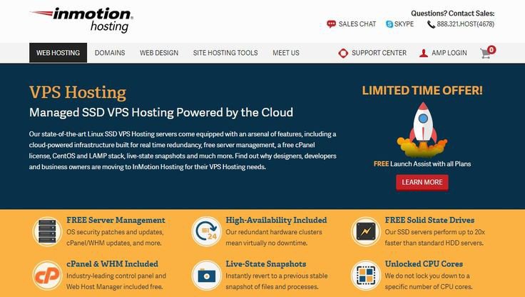 Inmotion hosting free domain 