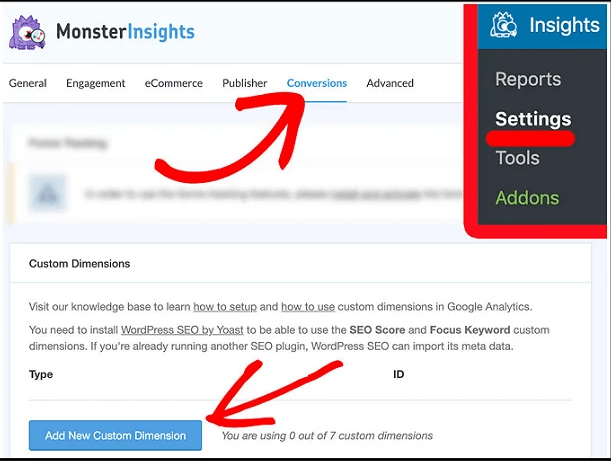Monsterinsights Author Tracking on WordPress 