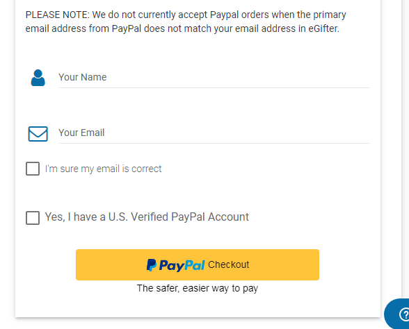 Buy Visa Gift Card With Paypal 