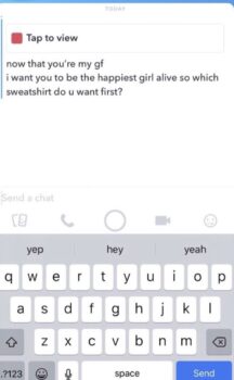 Frequently Interactive People on snapchat 