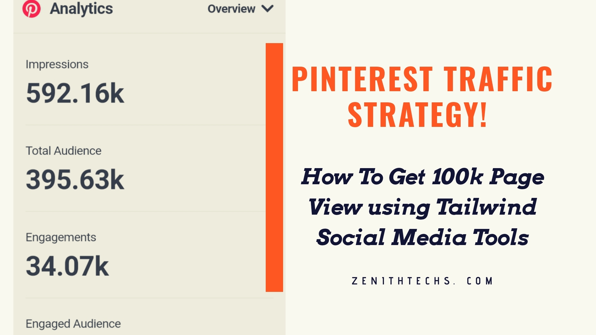 Pinterest Traffic Strategy using Tailwind Tool