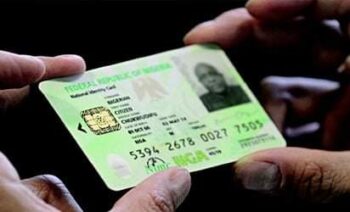 National identity card fees 
