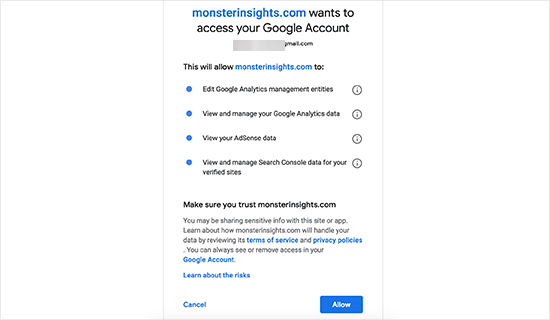 Monsterinsights Google Analytics 
