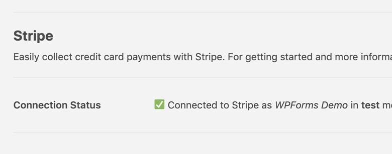 Stripe test credit card 