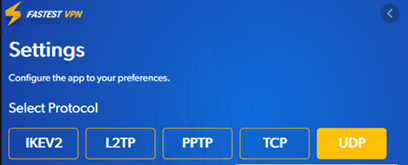 Fastest Settings Protocol