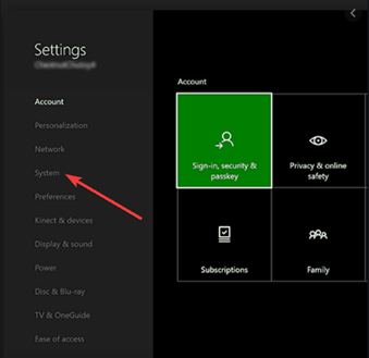 Network Settings | VPN with Xbox