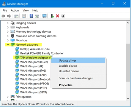 TAP-Windows Adapter V9