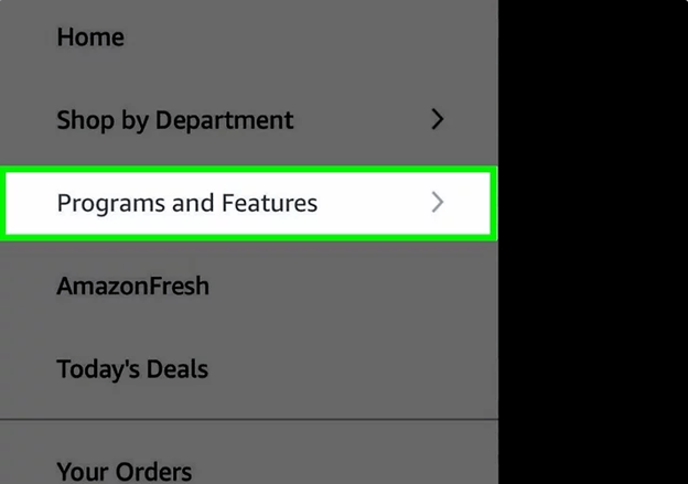Amazon program and features 