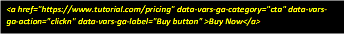 Example of event tracking in google analytics