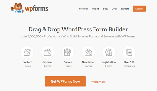 WPForms Best Form Builder For WordPress 