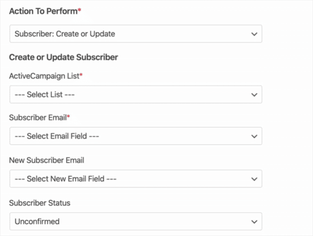 Create Call to action with email marketing 