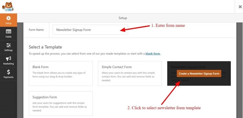 WPForms Email Marketing For eCommerce