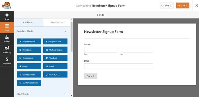 Create a Newsletter Signup Form