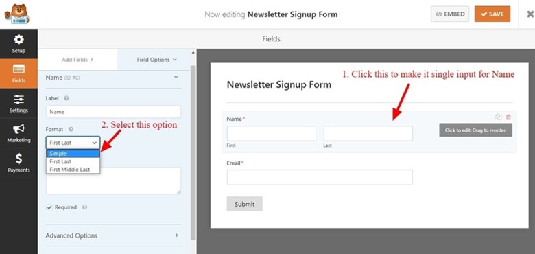 WPForms Email Marketing For eCommerce