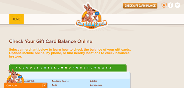 Card Kangaroo