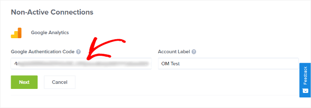 Account Label on Google analytics 