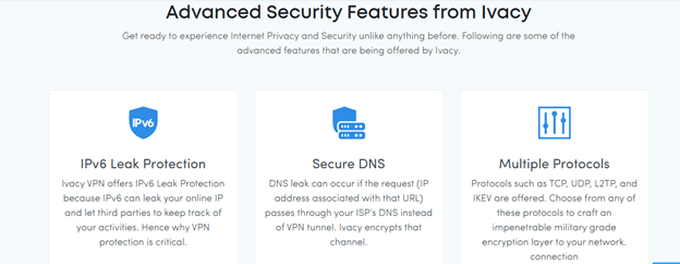 Ivacy VPN security 