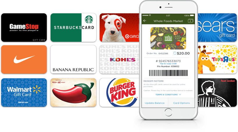 buy Amazon gift card with PayPal on Gyft
