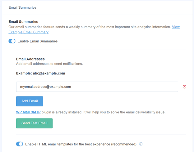 monsterinsight google analytics export 
