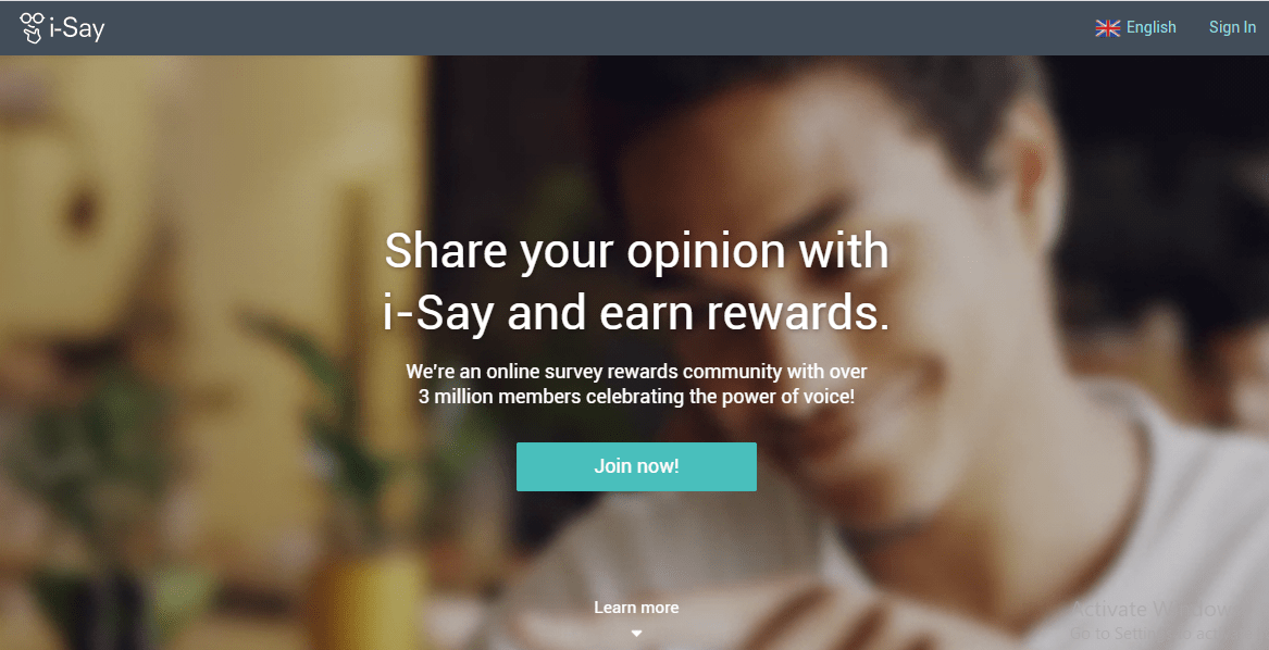 IPSOS I Say to earn gift cards 