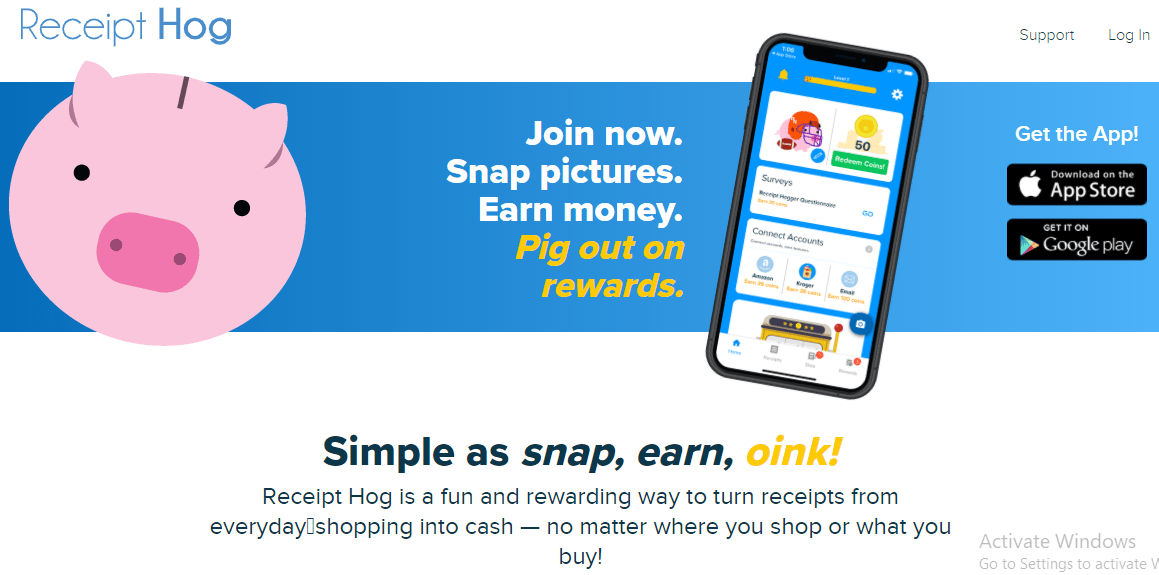Earn Amazon Gift Card with Receipt hog