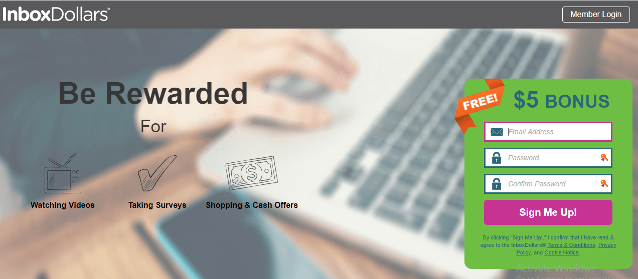 Shop online with Inbox Dollars and earn Amazon gift cards 