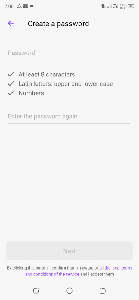 Create unique and strong passwords on YooMoney website 