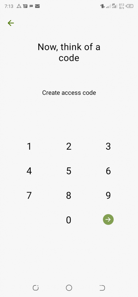 Create login Pin code on YooMoney website 