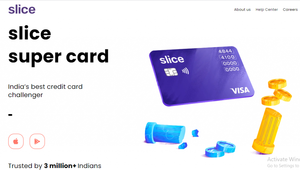 Slice it  Super Virtual Credit Card 