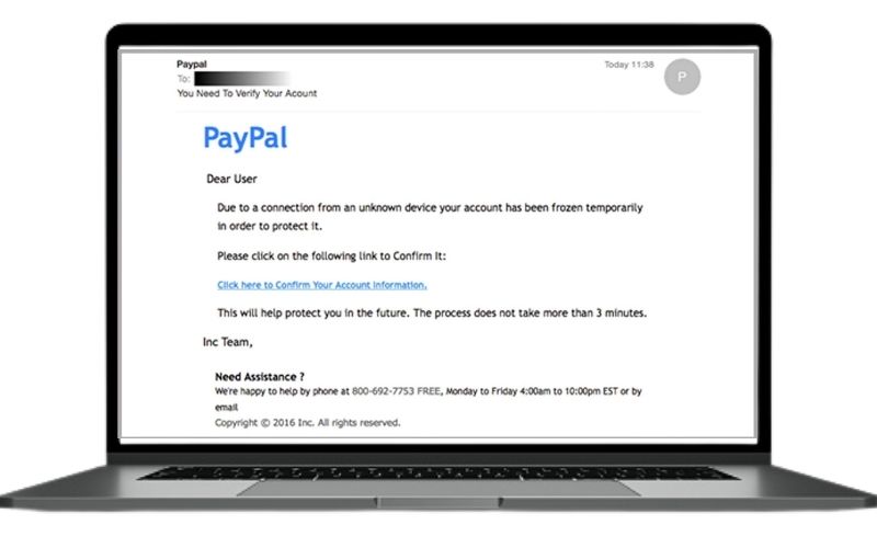How To Recognize PayPal Phishing Email and Website 