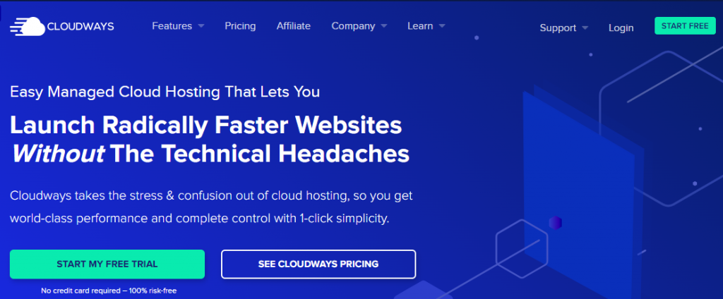Cloudways is a managed cloud hosting provider