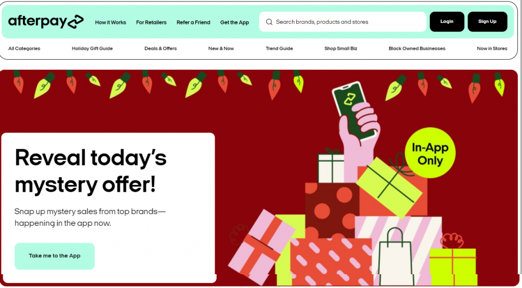 Buy Now Pay Later with Afterpay
