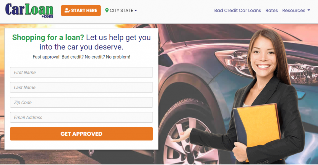 CarLoan.com Shopping for a loan