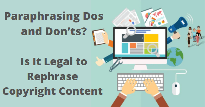 Rephrase Copyright Content