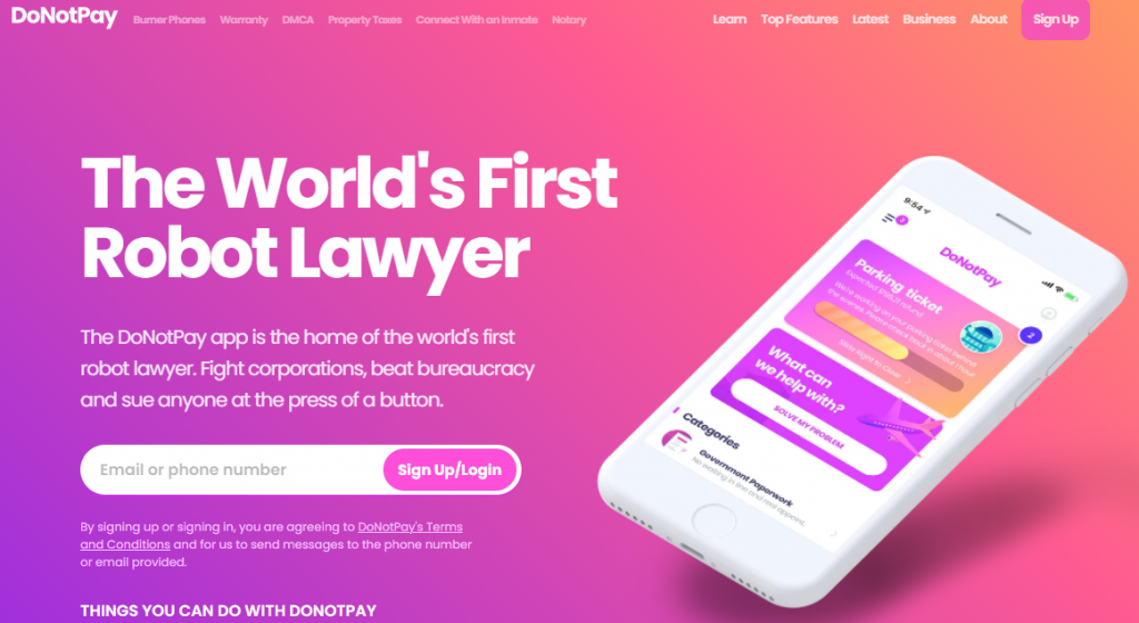DoNotPay - Free Trial Cards Generator