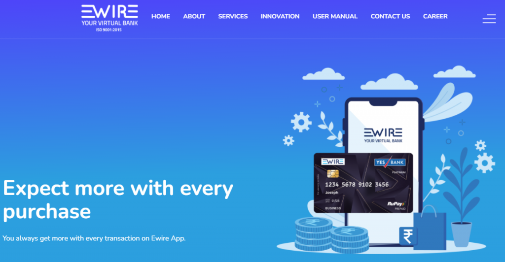 Ewire Virtual Credit Card