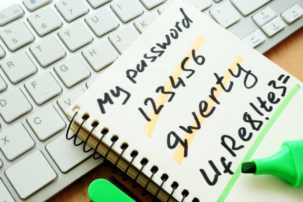 Making use of passwords like "qwerty" or "password1" makes the hacker's job a lot easier. 